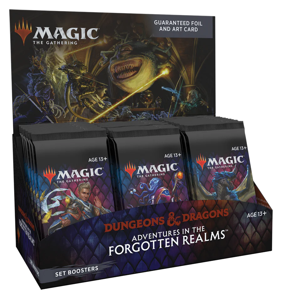 Adventures in the Forgotten Realms Set Booster Display EN