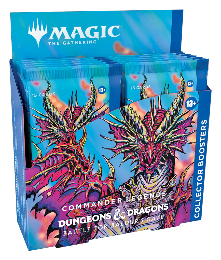 Boite de 12 boosters collectors Commander Légendes : la bataille de la Porte de Baldur JP