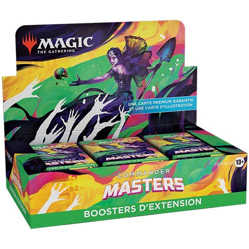 Boite de 24 boosters d'extension Commander Masters - FR