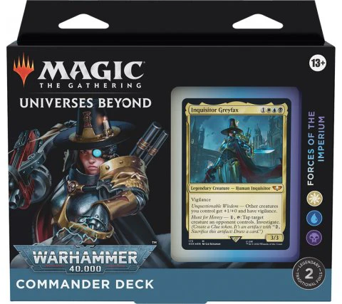 Commander Warhammer 40K Deck - Forces of the Imperium - EN