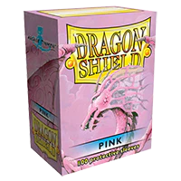 Dragon Shield Classic Pink 100 sleeves Standard Size