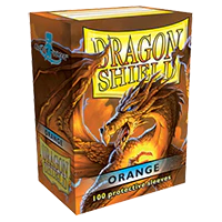 Dragon Shield Classic Orange 100 sleeves Standard Size