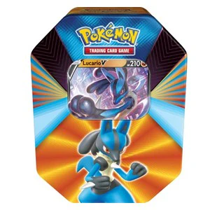 V Forces Tins: Lucario V Tin EN