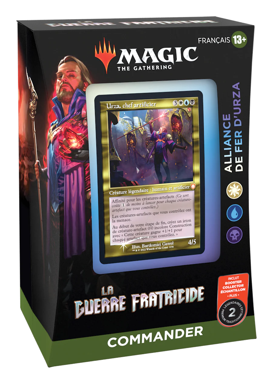 Deck Commander Alliance de Fer d'Urza La Guerre Fratricide - FR