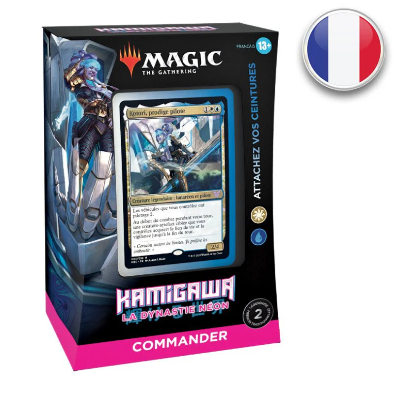 Deck Commander Attachez vos ceintures Kamigawa : la dynastie Néon FR
