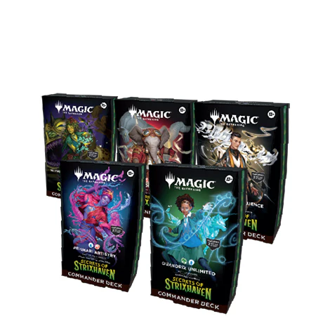 MTG - Les secrets de Strixhaven - Commander (5 decks) - FR
