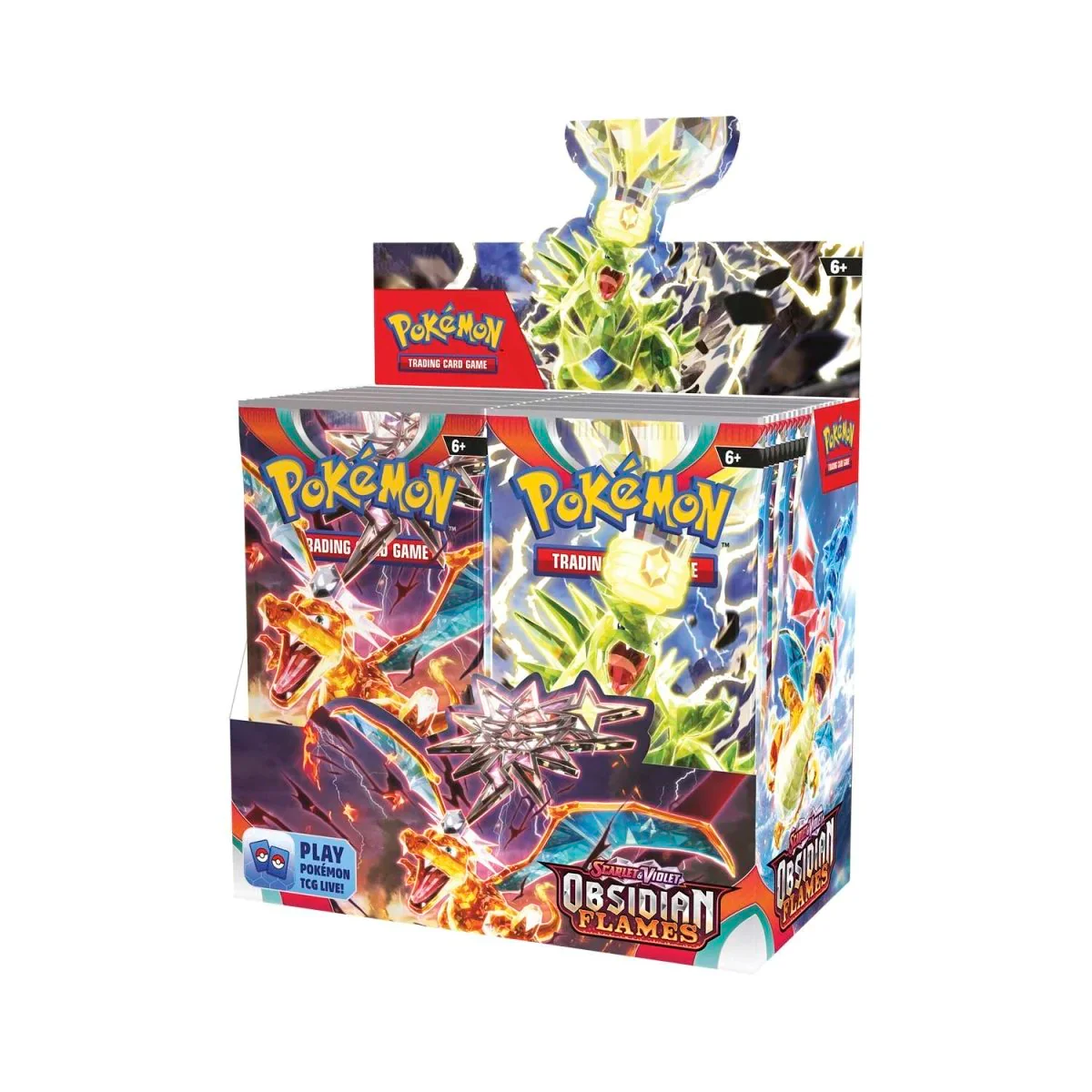 Obsidian Flames SV3 Booster Display - EN