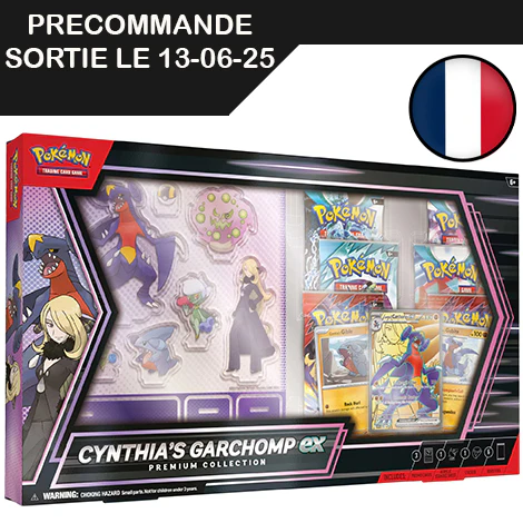 Pokemon - Carchacrok EX de Cynthia - Premium Collection - FR