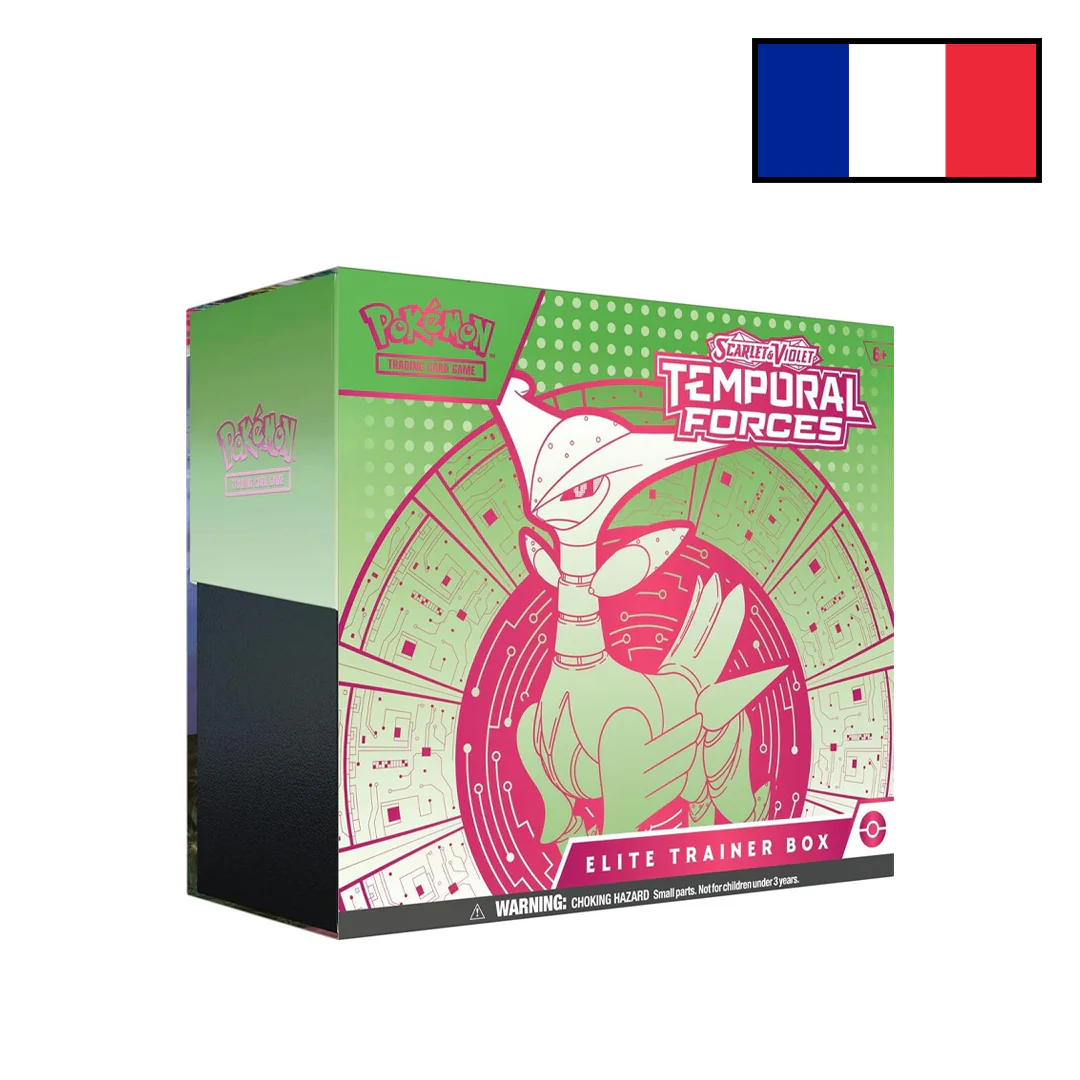 Pokémon - Forces Temporelles EV05 - Coffret Dresseur d'Élite - Vert-De-Fer - FR