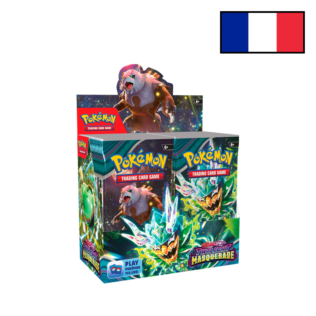 Pokémon - Mascarade Crépusculaire EV06 - Boîte de 36 Boosters - FR