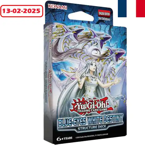 Yu-Gi-Oh! - Deck de Structure : Destinée des Yeux Bleus – FR