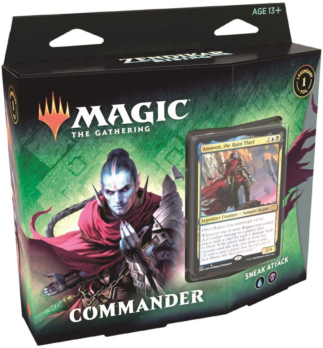 Zendikar Rising Commander Deck Sneak Attack EN
